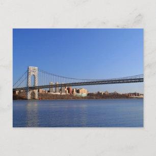 George Washington Bridge Postcard Postkarte