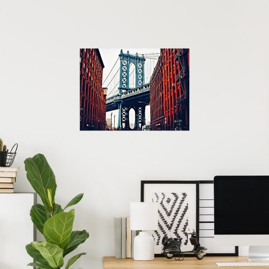 George Washington Bridge Poster (Heimbüro)