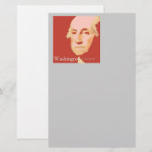 George Washington Briefpapier (Vorne/Hinten)
