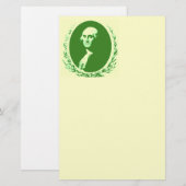 George Washington Briefpapier (Vorne/Hinten)