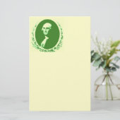 George Washington Briefpapier (Stehend Vorderseite)