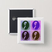 George Washington Button (Vorne & Hinten)