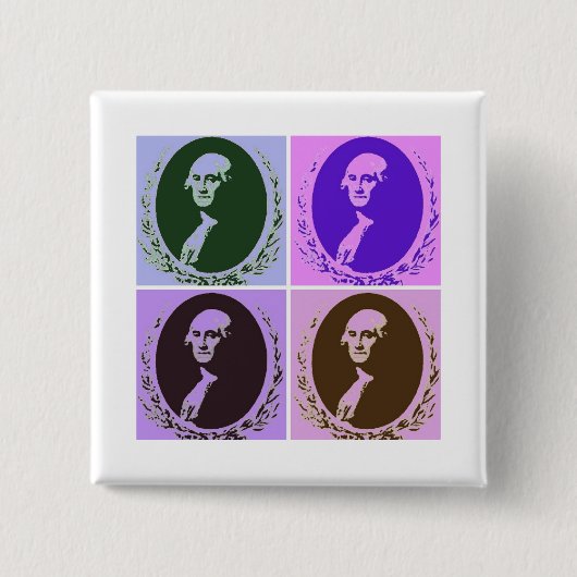George Washington Button (Vorderseite)
