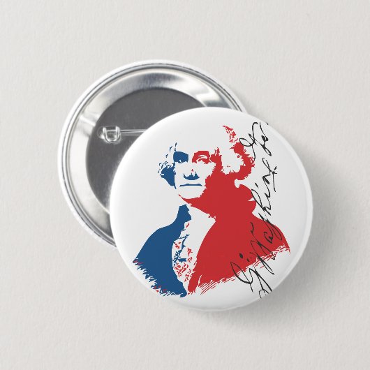 George Washington Button (Vorne & Hinten)