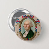 George Washington Button (Vorne & Hinten)