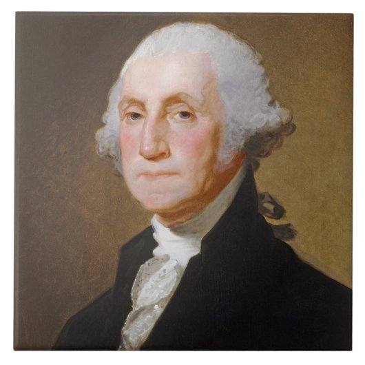 George Washington, c.1821 (Öl auf Leinwand) Fliese (Vorderseite)
