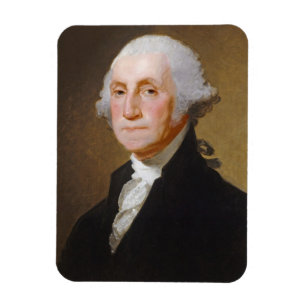 George Washington, c.1821 (Öl auf Leinwand) Magnet