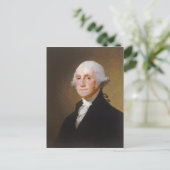 George Washington, c.1821 (Öl auf Leinwand) Postkarte (Stehend Vorderseite)