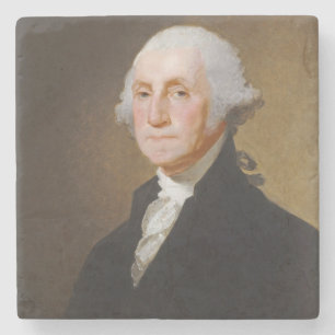 George Washington, c.1821 (Öl auf Leinwand) Steinuntersetzer