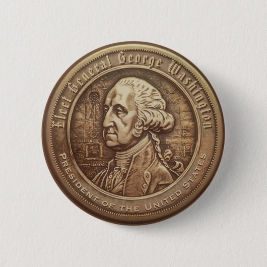 George Washington Campaign Button (Vorderseite)