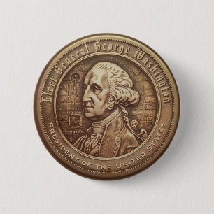 George Washington Campaign Button