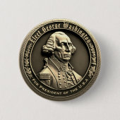 George Washington Campaign Button (Vorderseite)