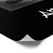 George Washington Carver ~ Botanist & Inventor ~ Poster (Ecke)