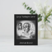 George Washington Carver ~ Botanist & Inventor ~ Postkarte (Stehend Vorderseite)