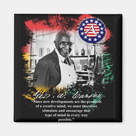 george washington carver magnet (Vorne)