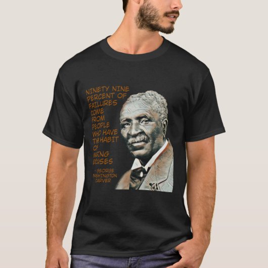 George Washington Carver - neunzig Prozent T-Shirt (Vorderseite)