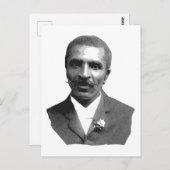 George Washington Carver Postkarte (Vorne/Hinten)