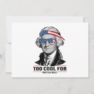 George Washington cool für britische Herrschaft 4. Einladung