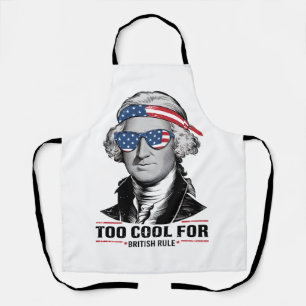 George Washington Cool für die britische Herrschaf Schürze