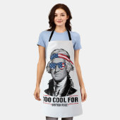 George Washington Cool für die britische Regel 4 J Schürze (Getragen)