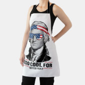 George Washington Cool für die britische Regel 4 J Schürze (InSitu)