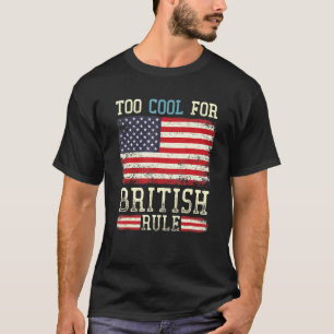 George Washington Cool für die britische Regel 4. T-Shirt