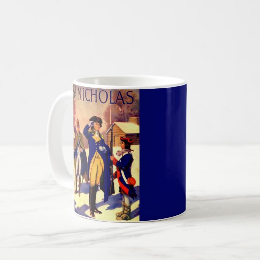 George Washington Cover St. Nicholas Februar 1929 Kaffeetasse (Vorderseite Links)