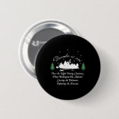 George Washington Crossing Delaware US War Indepen Button (Vorne & Hinten)