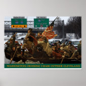 George Washington Crossing I-490 Poster (Vorne)