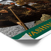 George Washington Crossing I-490 Poster (Ecke)