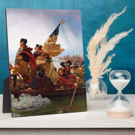 George Washington Crossing of the Delaware River Fotoplatte (Seite)