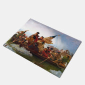 George Washington Crossing of the Delaware River Fußmatte (Schrägansicht)