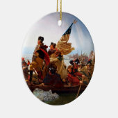 George Washington Crossing of the Delaware River Keramik Ornament (Rechts)