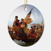 George Washington Crossing of the Delaware River Keramik Ornament (Links)