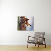 George Washington Crossing of the Delaware River Wandteppich (Beispiel (Horizontal))