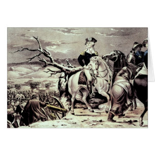 George Washington, der das Delaware kreuzt