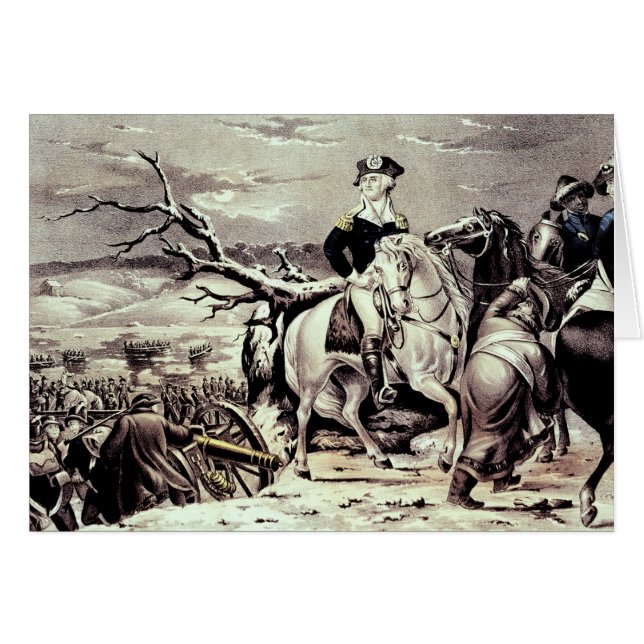 George Washington, der das Delaware kreuzt (Vorderseite (Horizontal))