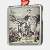 George Washington, der das Delaware kreuzt Ornament Aus Metall (Links)