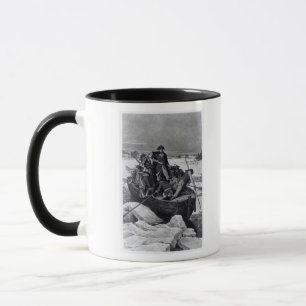 George Washington, der den Delaware River kreuzt Tasse