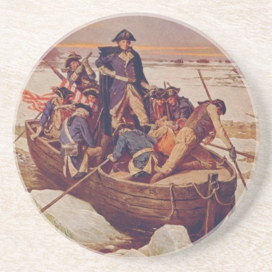 George Washington, der den Delaware River kreuzt Untersetzer (Vorne)