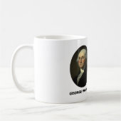 George Washington, der für Kriegs-Friedenszitat Kaffeetasse (Links)