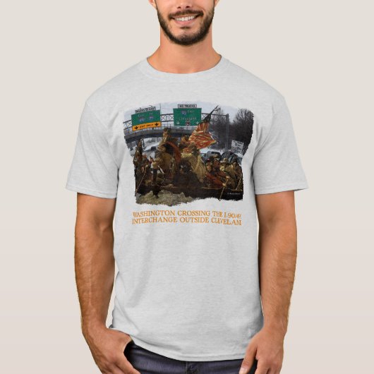 George Washington, der I-490 Cleveland kreuzt T-Shirt (Vorderseite)