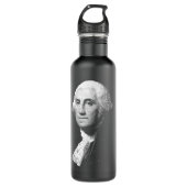 George Washington Edelstahlflasche (Vorderseite)