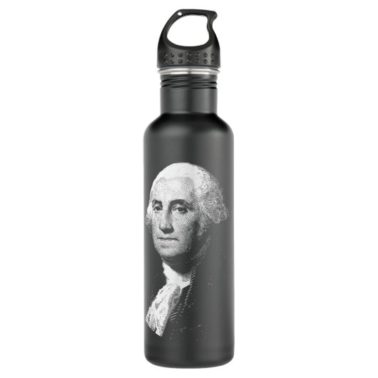 George Washington Edelstahlflasche (Vorderseite)