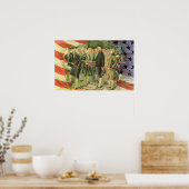 George Washington Einweihung Vintage Poster (Küche)