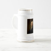 George Washington Erster amerikanischer Präsident  Bierglas (Vorderseite Links)