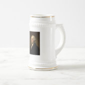 George Washington Erster amerikanischer Präsident  Bierglas (VorderseiteRechts)