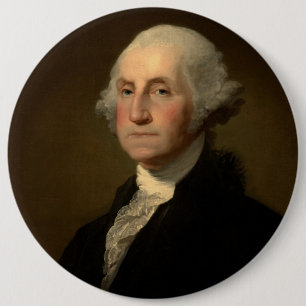 George Washington Erster amerikanischer Präsident  Button