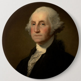George Washington Erster amerikanischer Präsident  Button