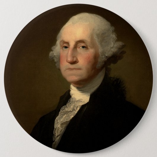 George Washington Erster amerikanischer Präsident Button (Vorderseite)